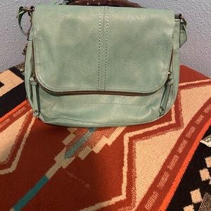 Time and Tru Addison Turquoise Purse